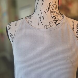 Zoo York Light Gray Pinstripe Tank Top